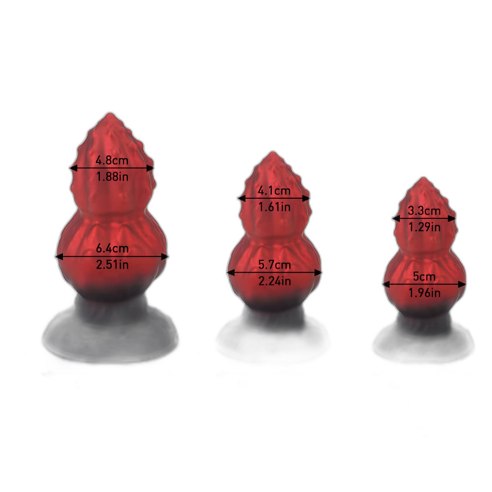 Calabash - Silicone Butt Plug - 3 Sizes