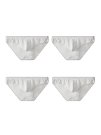 4 Pack Men's Ice Silk Lightweight Breathable Minimalist Briefs