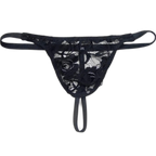 Lace That Pops For Power Bottoms Thong