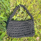 Fashionable Simple Woven Handbag Shoulder Bag