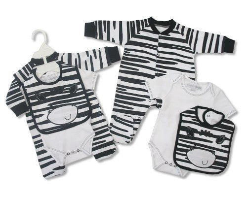 Fantastic Baby 3pc cotton Zebra set by Nursery Time