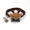 Object Bow Collar Dog Plaid Christmas