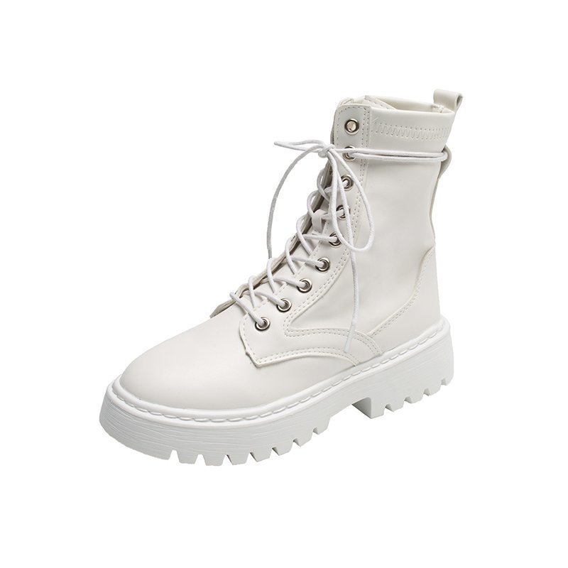 Martin boots women's thick-soled mid-tube short boots non-slip