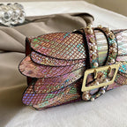 2024 New Handmade Rivet Butterfly Wing Crossbody Bag Women Designer Handbag And