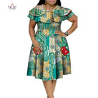 Stock Size Low Price African Dresses for Women Dashiki Ankara Women Evening