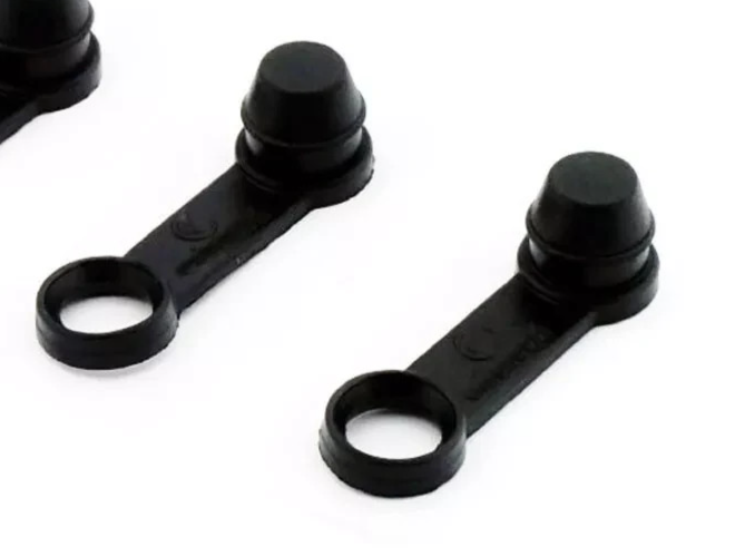 Skoda Fabia & Roomster Brake Caliper Bleed Screws M8x1.25 x2 with Dust Caps — up to 2014