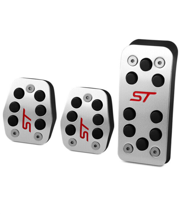 FORD Kuga ST Alloy Brake Clutch Accelerator Pedal covers MK2 & MK3