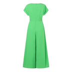 ZANZEA Summer Overalls Women 2024 Elegant Jumpsuits Holiday Casual Short Sleeve