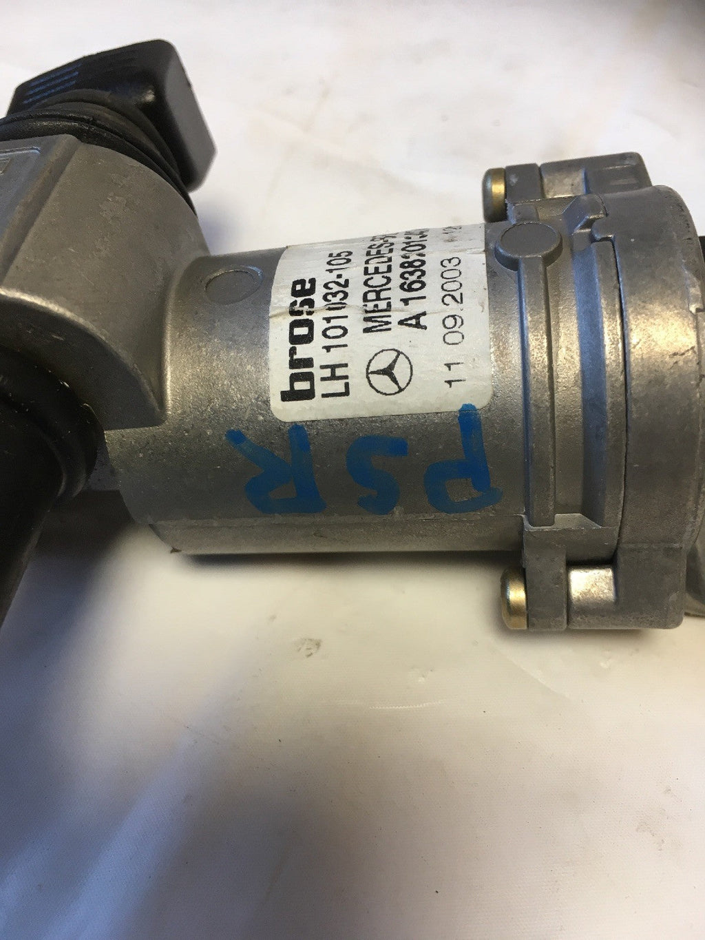 Opening Rear Quarter Left Window Motor 1638201342 From MERCEDES W163