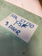 3 Door Window Glass Left Side From ST170 Ford Focus MK1