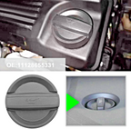 BMW Engine Oil Filler Cap Replacement 1,2,3 Series. 11128655331