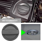 BMW Engine Oil Filler Cap Replacement 6, 7 & 8 Series. 11128655331