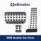 Mercedes AMG Pedals Set 3PCS Stainless Steel Fuel Brake Footrest  A C E SL  CLS