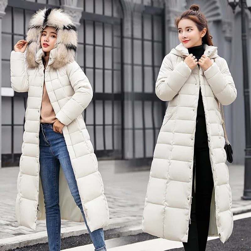Women's Thick Winter Padded Warm  Parka Jackets