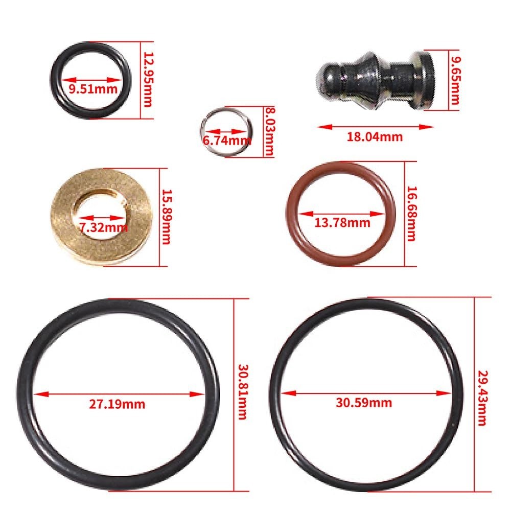Seat Alhambra Cordoba Injector Seal Kit # 1417010997 1.9 TDI Bosch PDi  Engines.
