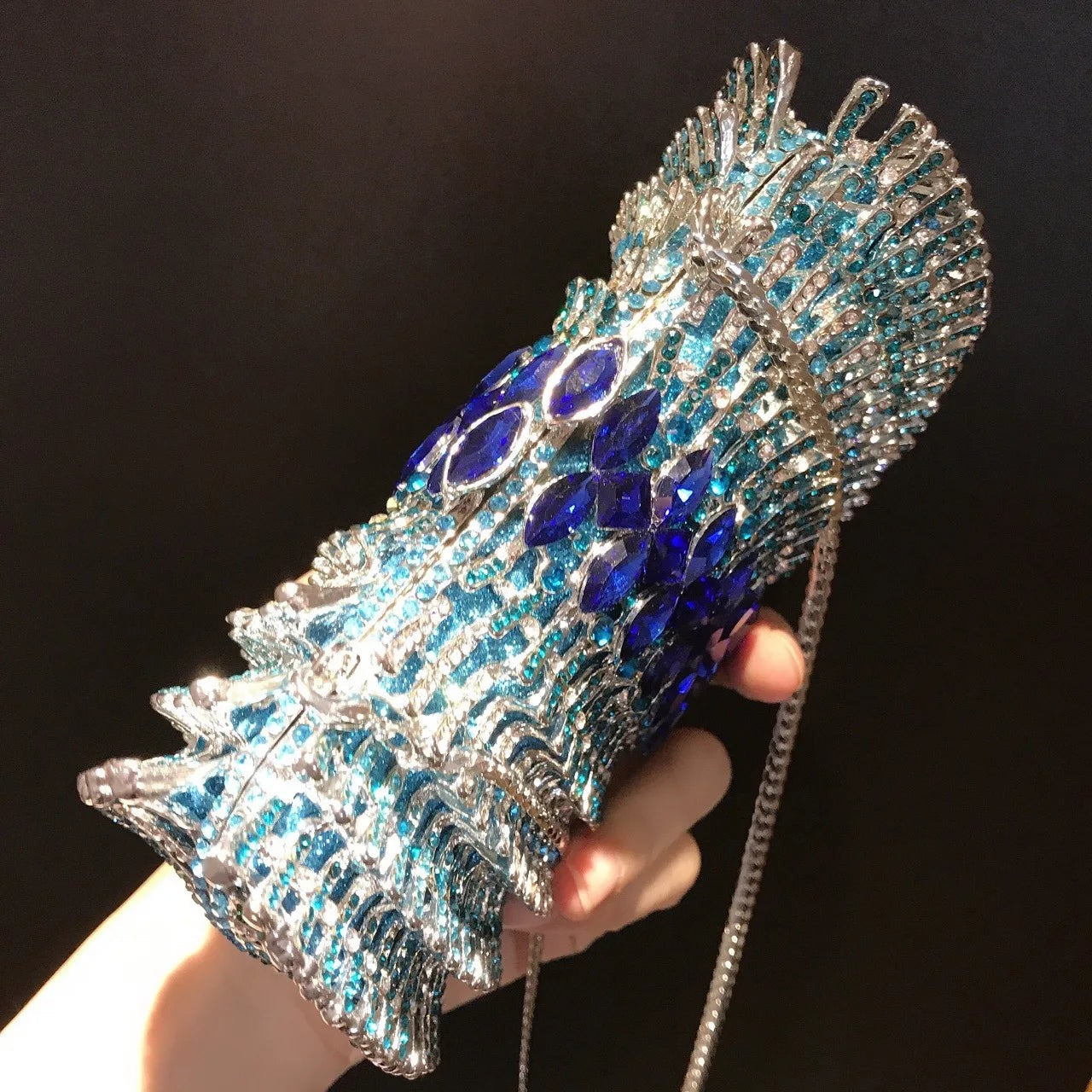 Crystal Women Handbags Luxury Designer Clutch Bags Diamond Handmade Wedding