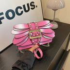 2024 New Handmade Rivet Butterfly Wing Crossbody Bag Women Designer Handbag And