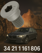 BMW Brake Disc Securing Hex Bolt Screw Fastener Fits 1 2 3 4 5 6 7  Series X3 X5