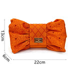 Women's Italian Party Shoes and Bag Set With Elegant Diamond Butterfly