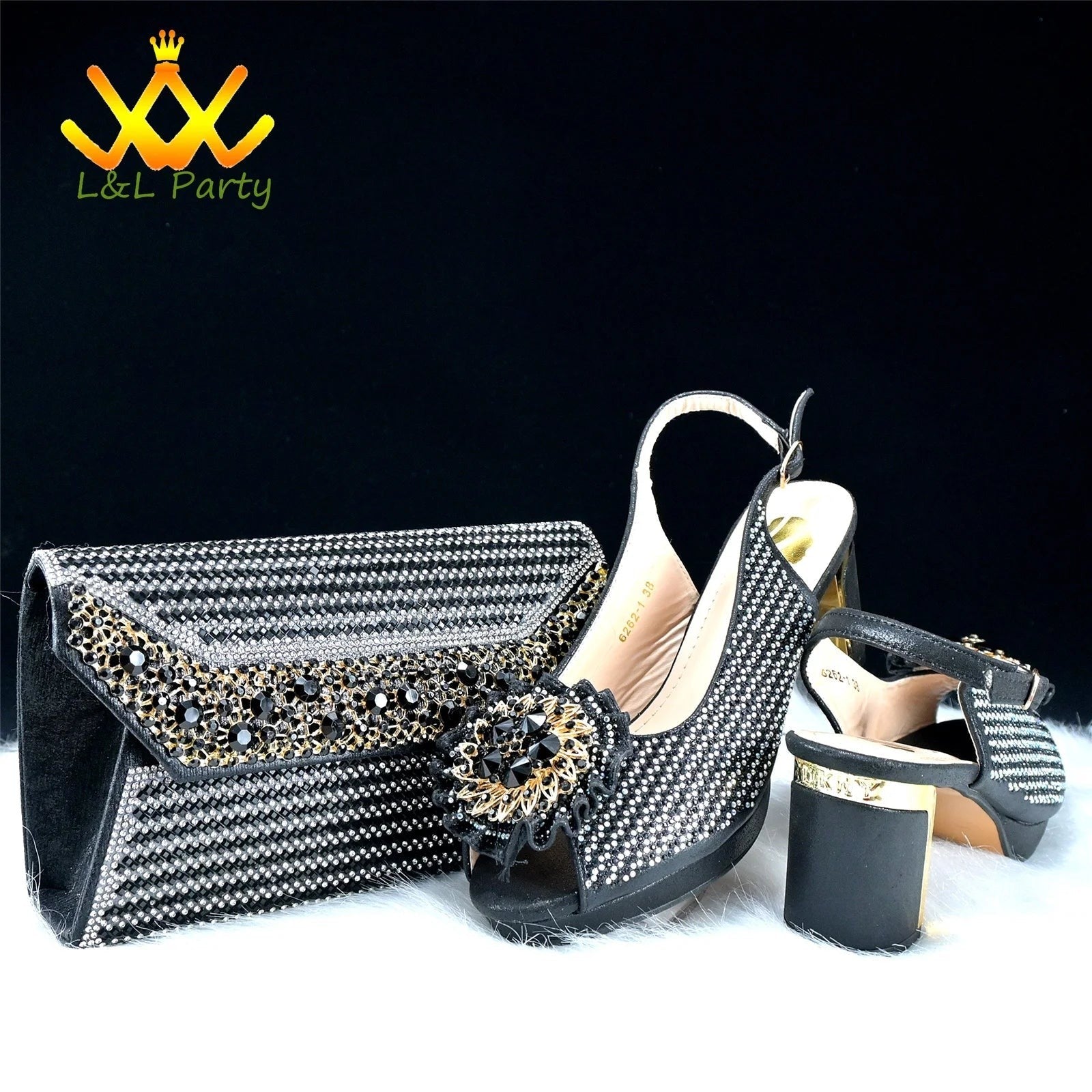 2025 Special New Arrivals Italian Women Shoes and Bag to Match in Green Color