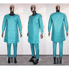 Elegant African Dresses for Women Traditional Bazin Embroidery Wedding Party