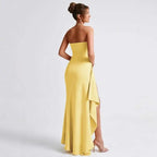 Giyu Sexy Club Evening Party Dresses Women 2025 Summer Slash Neck Backless