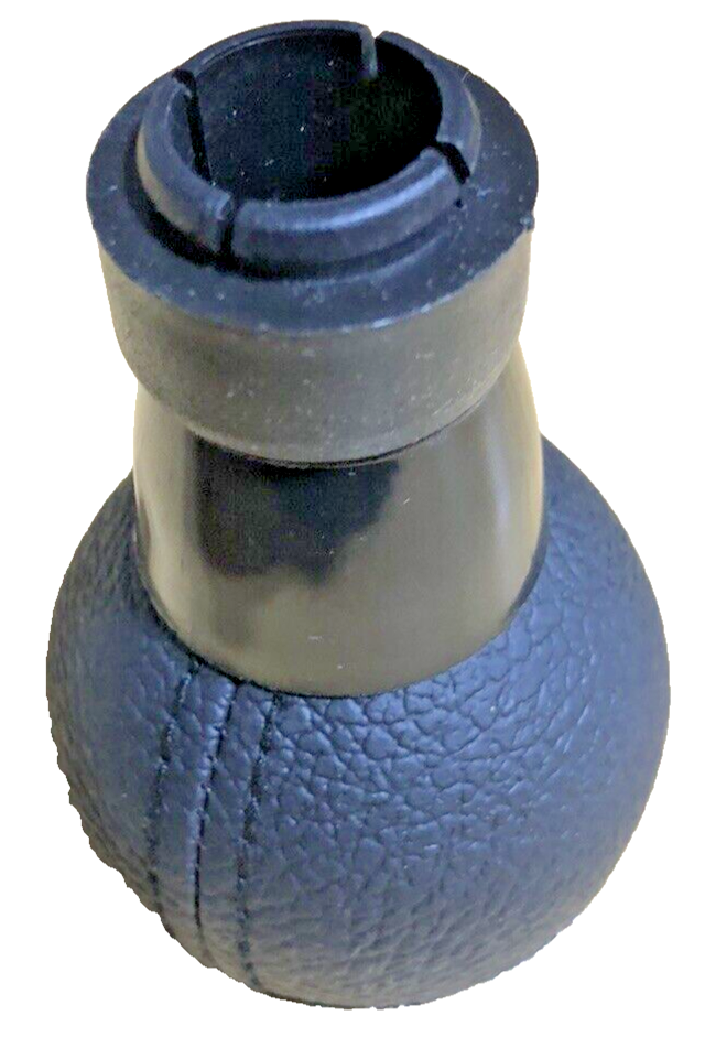 MINI 6 Speed Gear Shift Knob Soft Leather Silver Shift Pattern R55 R56 R57 R60