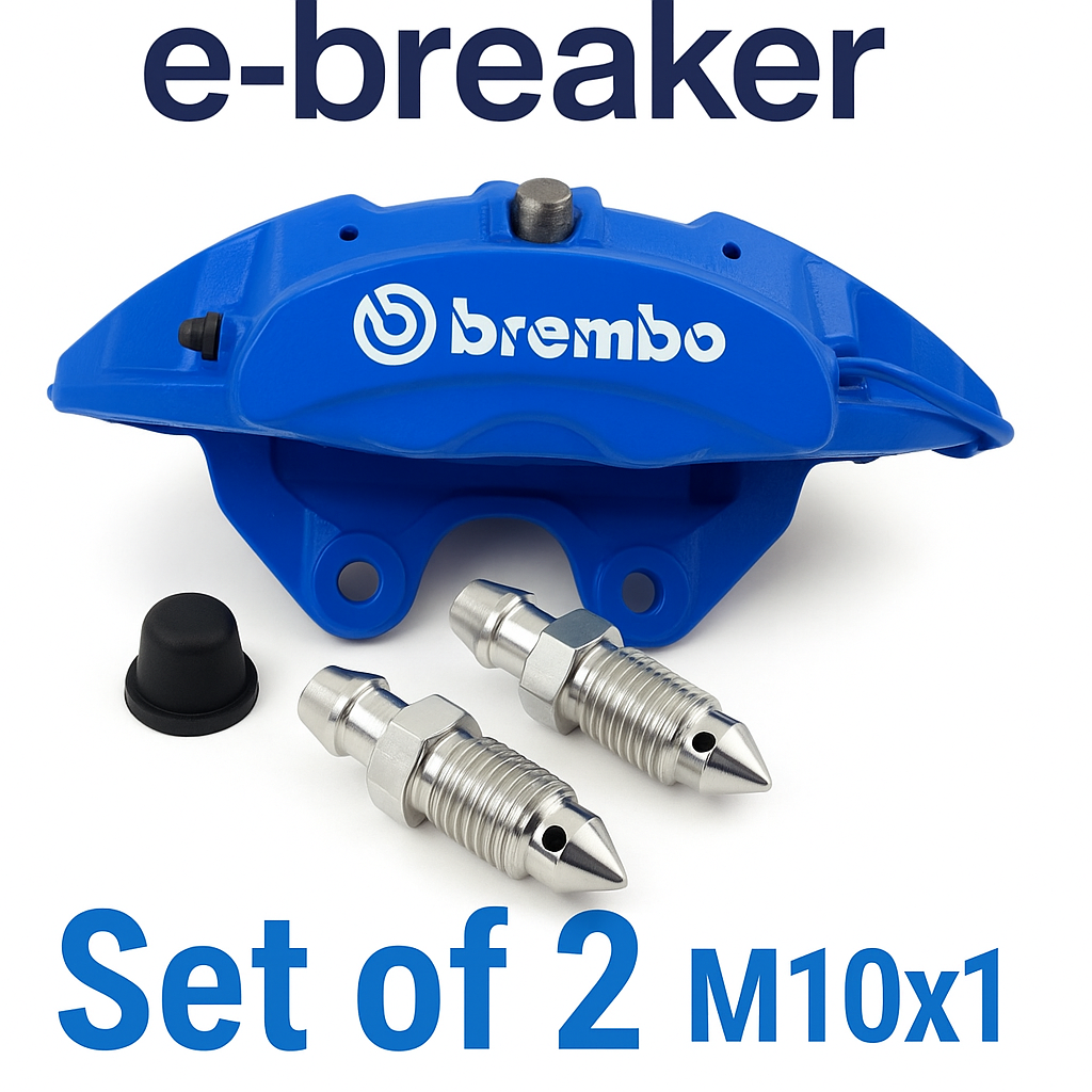 BMW Brembo Brake Caliper Bleed Screw M10x1 10mm Hex Head Multi Piston Callipers.
