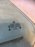 Cabriolet Window Glass Left Side Rear Quarter Light for VW GOLF MK3 Cab