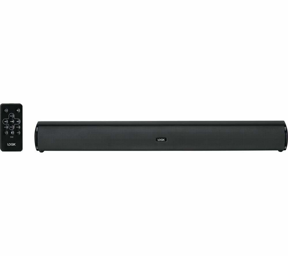 LOGIK LSB20B21 2.0 COMPACT 24W WIRELESS HOME THEATRE SOUNDBAR SPEAKER OPTICAL