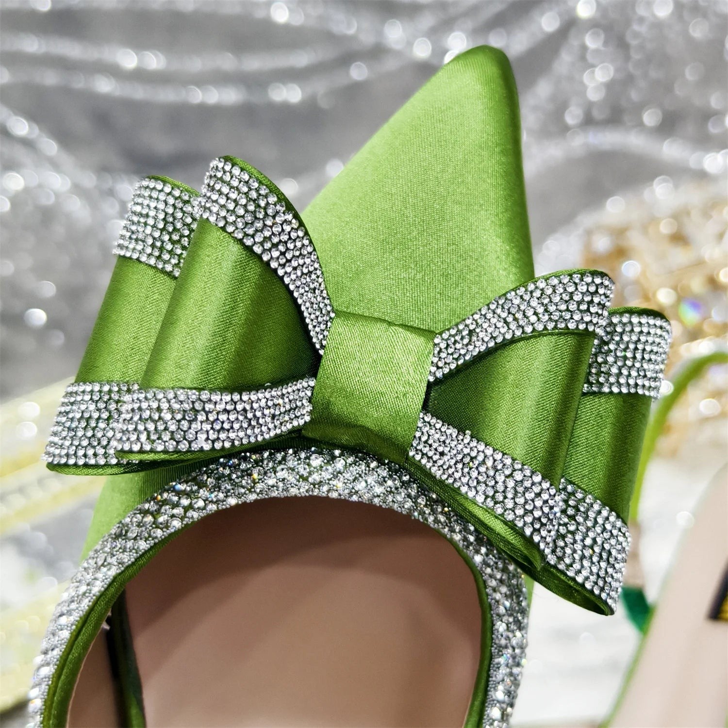 Women's Low Heels Shoes and Bags Italian Set