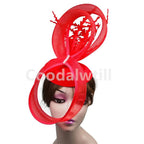 Ladies Royal Ascot Chapeau Cap Wedding Fascinator Hat Headpiece Women Church