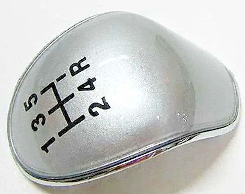 FORD Fiesta 5 Speed Gear Stick Knob Cap Cover Silver for Kuga Focus C Max KA