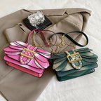2024 New Handmade Rivet Butterfly Wing Crossbody Bag Women Designer Handbag And