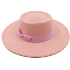 Sombrero Raised Top Fedora Hat 2023 New European and American Fedora Hat Jazz