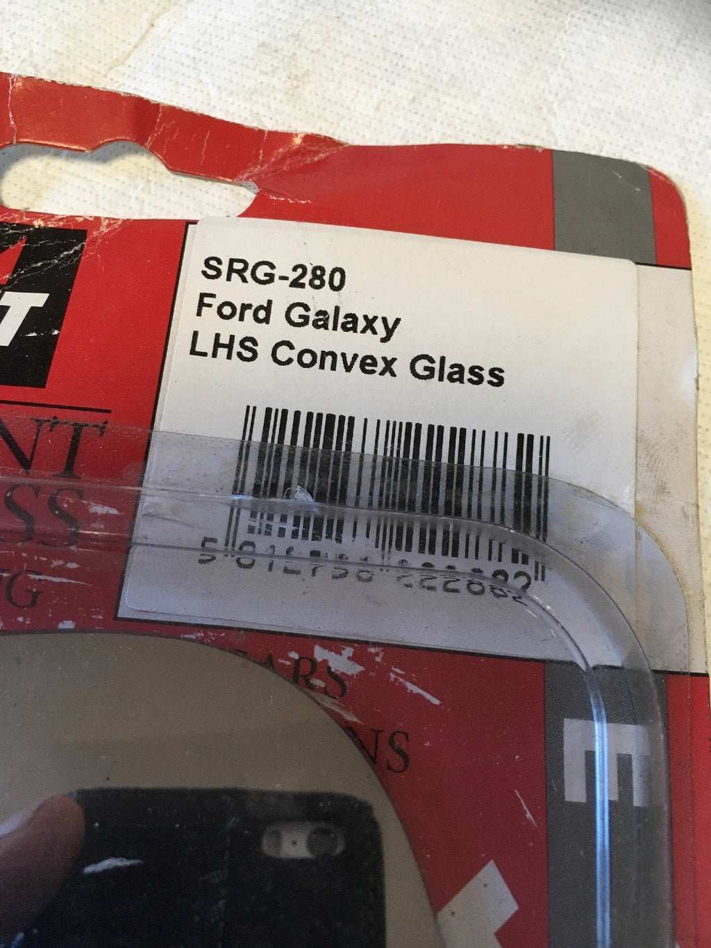 Ford Galaxy VW Sharan Left Side Replacement Door Wing Mirror glass