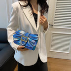 2024 New Handmade Rivet Butterfly Wing Crossbody Bag Women Designer Handbag And