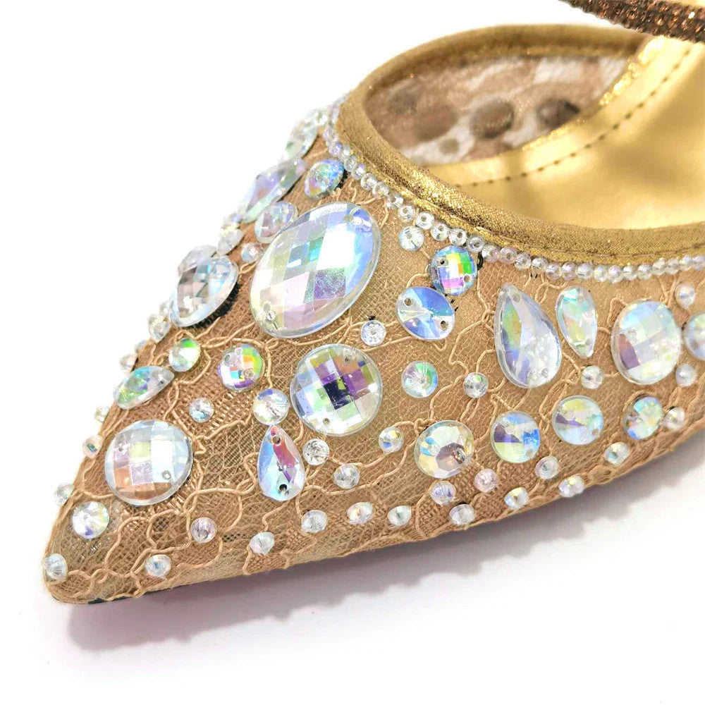 Italian Design Three-Dimensional Women's Bags And Ladies Heel Shoes