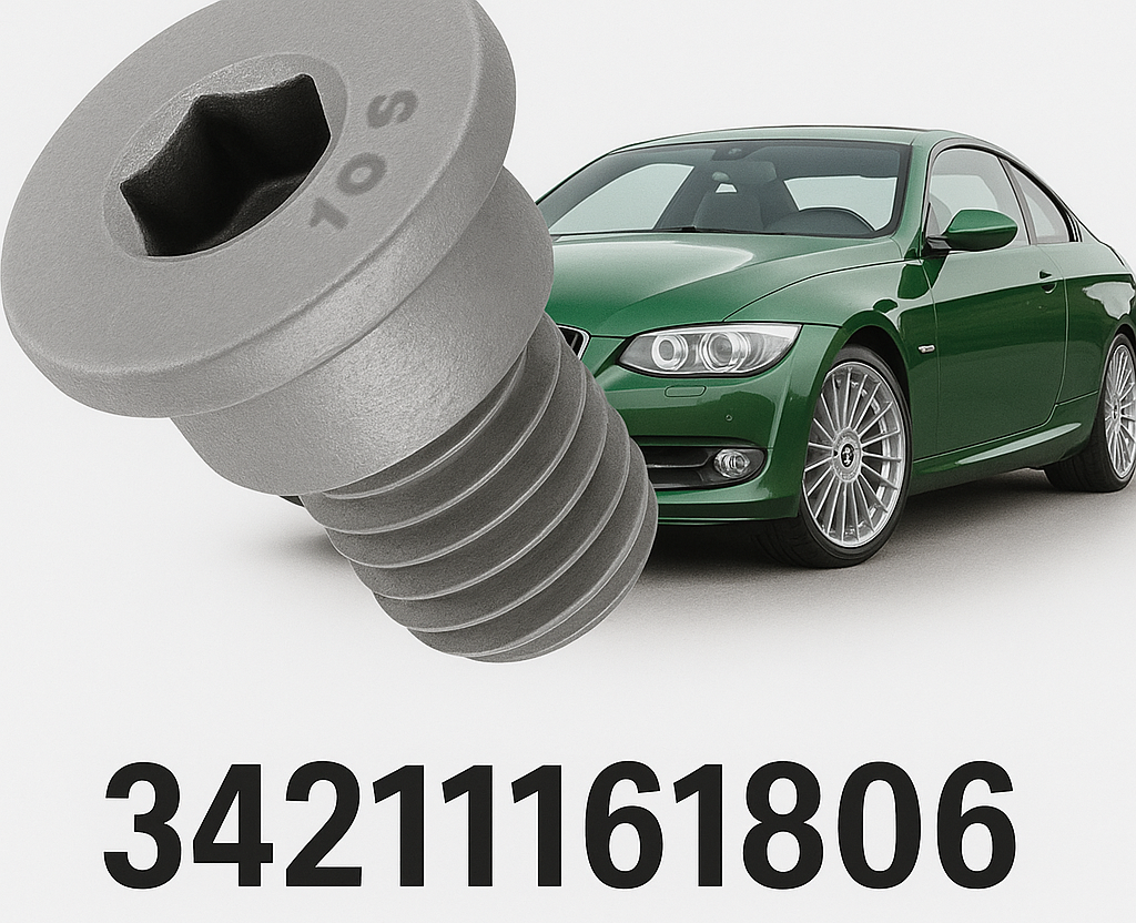 BMW Mounting Screw For Brake Disc Rotor Fits 1 3 5 7 X Series E F G Platforms x1