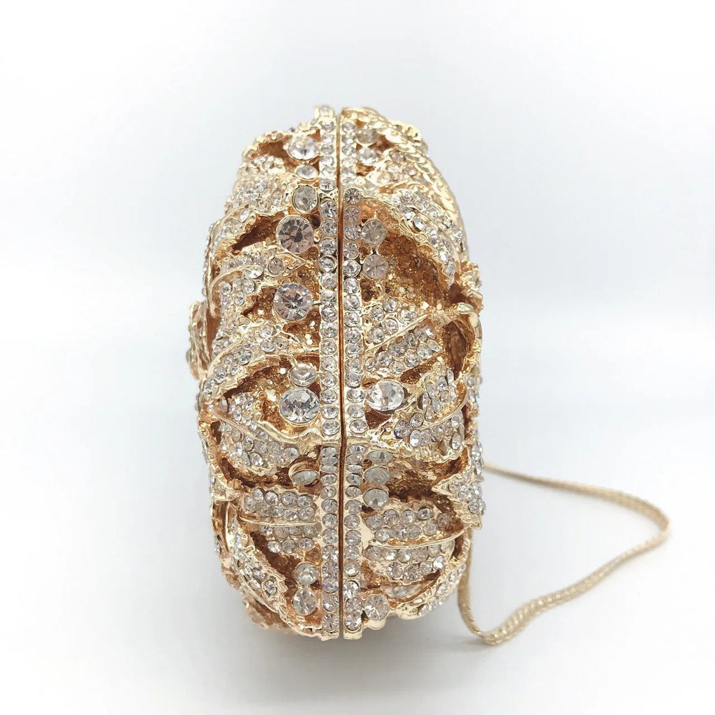 Women's Crystal Clutches Cocktail Purse