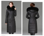 Women's Fashionable Hooded Thick Faux Fur Jacket