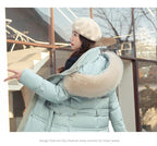 Women's Winter New Cotton-padded Jacket Long Over-the-knee Coat