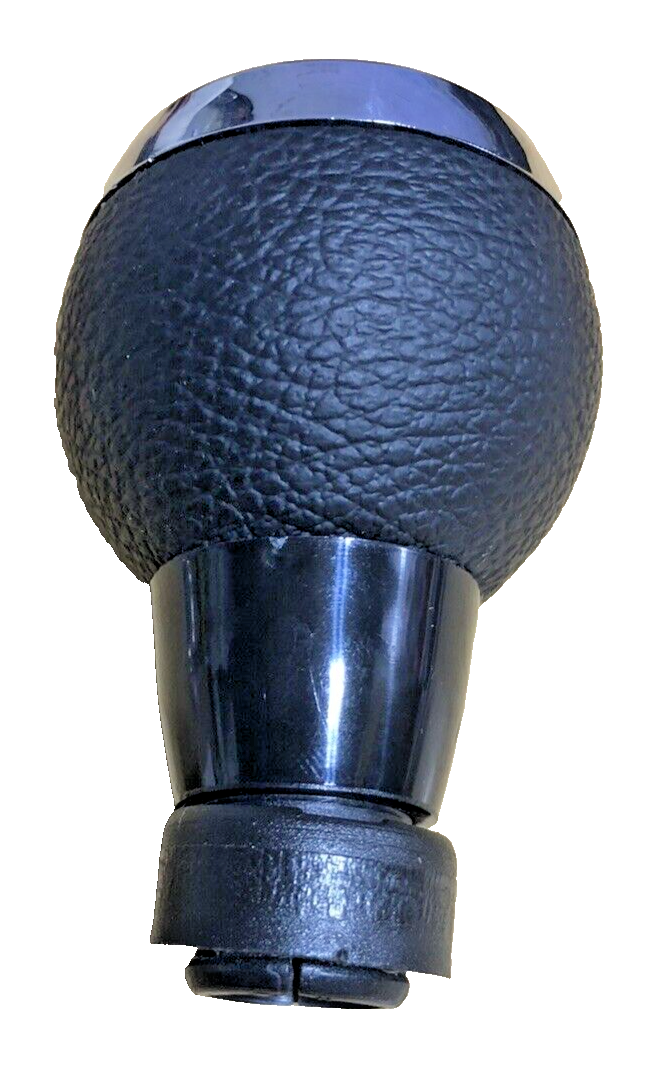 MINI 6 Speed Gear Shift Knob Soft Leather Silver Shift Pattern R55 R56 R57 R60