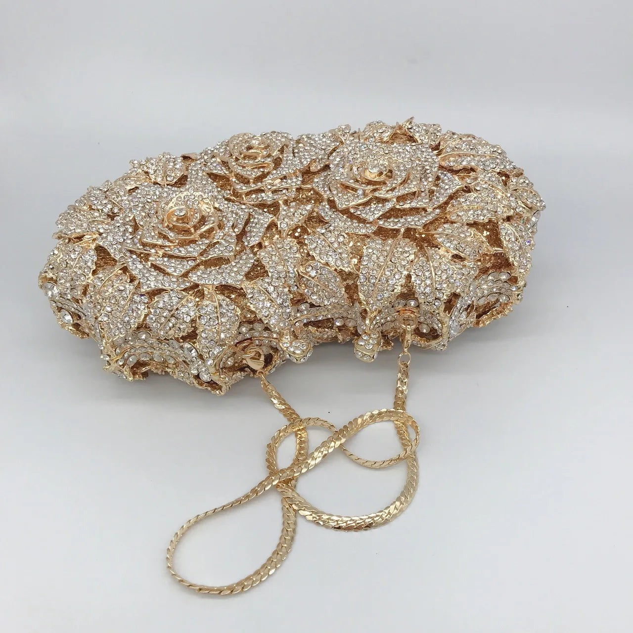 Women's Crystal Clutches Cocktail Purse