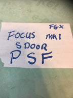 Door Window Glass Front Left Side for a Ford Focus Ghia X 2.0 Mk1
