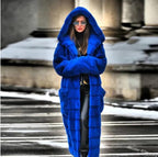Women's Hooded Sweed Thick Long Sleeve Urban Winter Coat