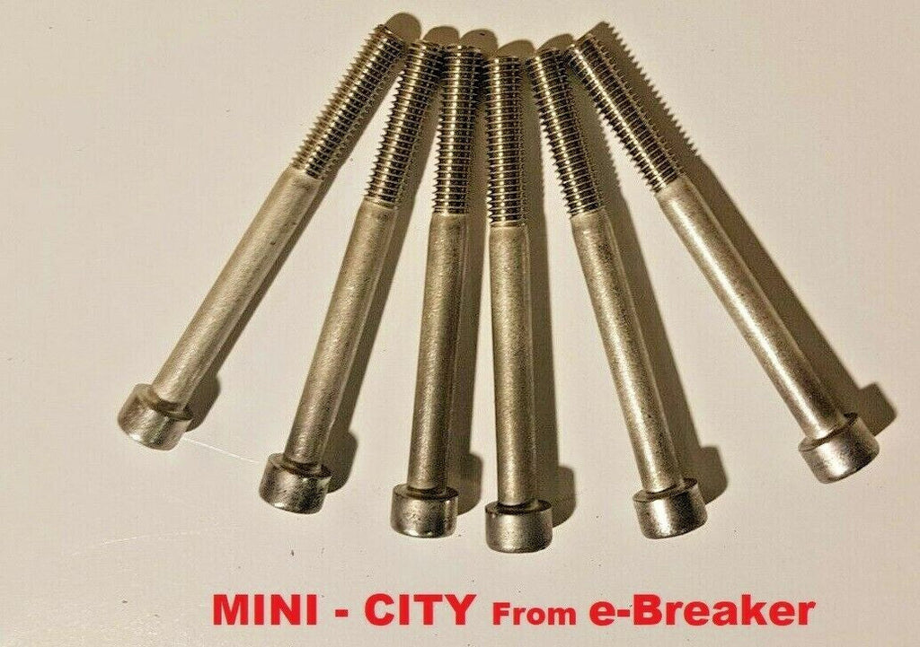 6x MINI Wing Mirror Fitting Bolts Stainless Steel For R55 R56 R57 2008 - 2013