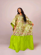 2025 New Arrival African Women Brocade Wedding Dress Dashiki Embroidery With
