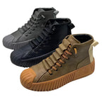 Men Boots Increased Lace-up Casual Quality Outdoor Boots