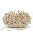 Women's Crystal Clutches Cocktail Purse